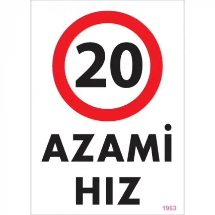 Pvc Levha Azami Hız 20 25*35 cm