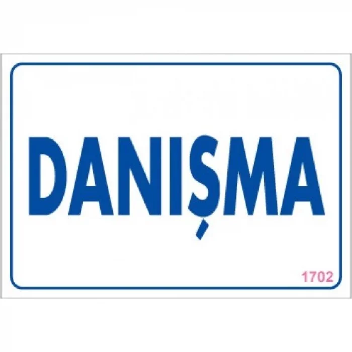 Pvc Levha Danışma 17,5*25 cm