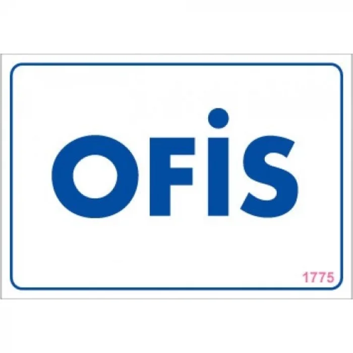 Pvc Levha Ofis 17,5*25 cm