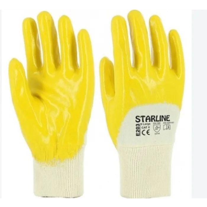 Starline E-203 Yarım Kaplı Nitril Eldiven