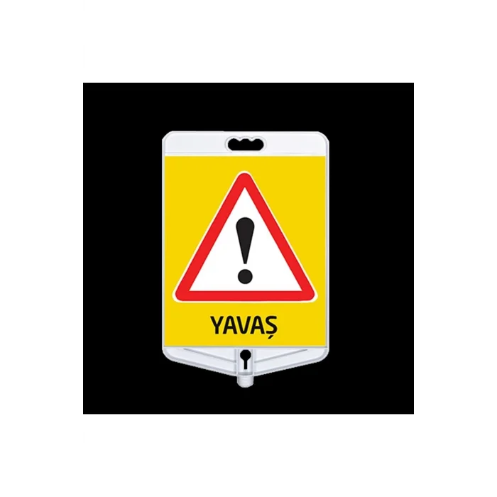 Yavaş Uyarı Tabelası