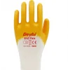 Beybi Kn2 Flex Sarı Pamuk Nitril Iş Eldiveni