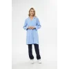 İş Önlüğü Alpaka Bayan Açık Mavi