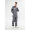 Orange Safety Gri Bütün  İş Tulumu 12/16 Gabardin