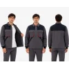 Orange Safety Gri Harman Karışımı Ceket