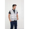 Orange Safety Gri İkaz Yeleği
