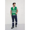 Orange Safety Koyu Yeşil İkaz Yeleği