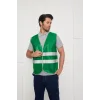 Orange Safety Koyu Yeşil İkaz Yeleği