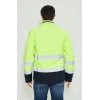 Orange Safety Sarı Softshell Mont Reflektörlü
