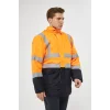 Orange Safety Turuncu Parka Oxford Reflektörlü