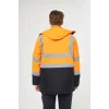 Orange Safety Turuncu Parka Oxford Reflektörlü