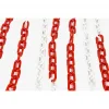 Plastik Zincir 8mm Kırmızı Beyaz