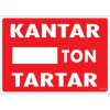 Pvc Levha Kantar Ton Tartar 25*35 cm
