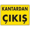Pvc Levha Kantardan Çıkış 25*35 cm