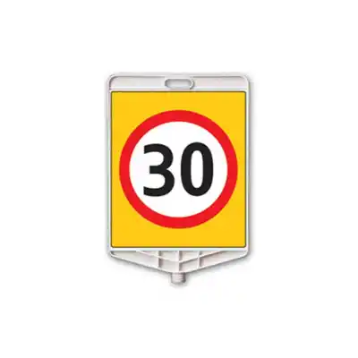 Azami Hız 30 km Dikdörtgen Levha