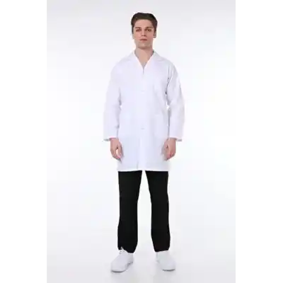 Bayan Beyaz Okul Önlüğü Alpaka