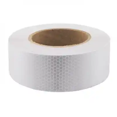 Beyaz Petekli Reflektif Bant 5cm 46 METRE