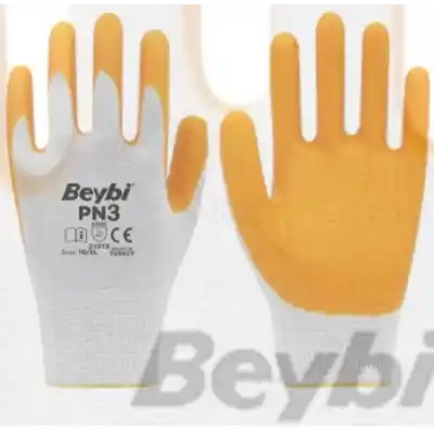 Beybi Pn3 Naylon Nitril Eldiven Sarı