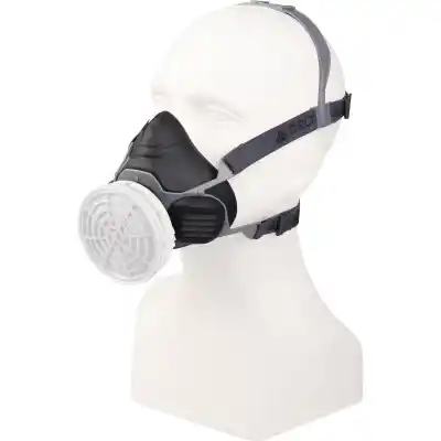 DELTA PLUS M6100 JUPITER 3 MATERYALLİ YARIM MASKE TEK KARTUŞLA KULLANIMLI