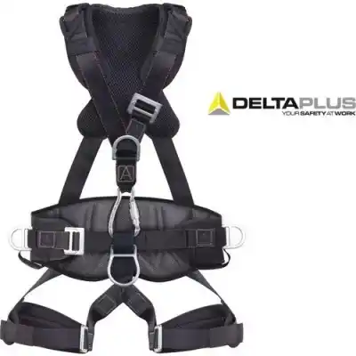 Delta Plus Puma HAR25 Bel Destekli Paraşüt Tipi Emniyet Kemeri SİYAH