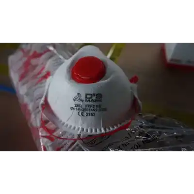 DS Mask Respiratory Mask FFP3 KONİK TOZ MASKESİ VENTİLLİ