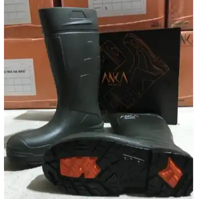 Mekap Anka Pro904 Pu Çizme Uzun Haki O4 Çelik Burunlu