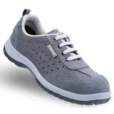 Mekap Jeriko 240-01 S1 Gri Süet Çelik Burunlu