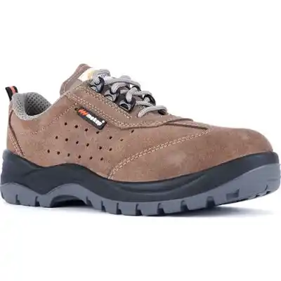 Mekap Policap 240-02 S1 Sütlü kahve Iş Güvenlik Ayakkabısı