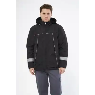 Mervem Bondit Soğuk Hava İş Mont  Su Ve Rüzgar İticili