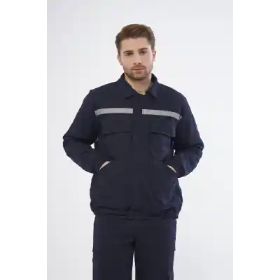 Mont 7/7 Gabardin %100 Pamuk Reflektörlü Kapitoneli Kışlık