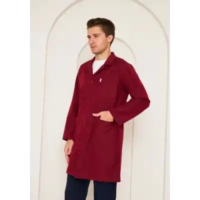 Orange Safety Erkek Bordo Önlük