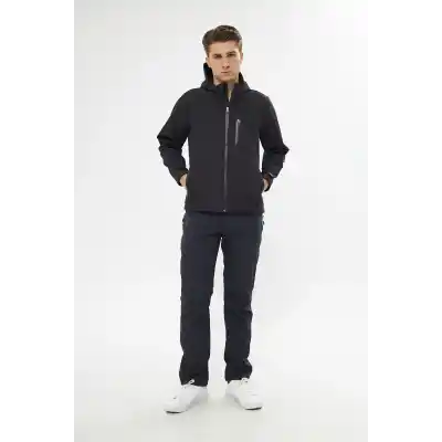 Orange Safety Gri Softshell Mont Ceket ve Pantolon Takım