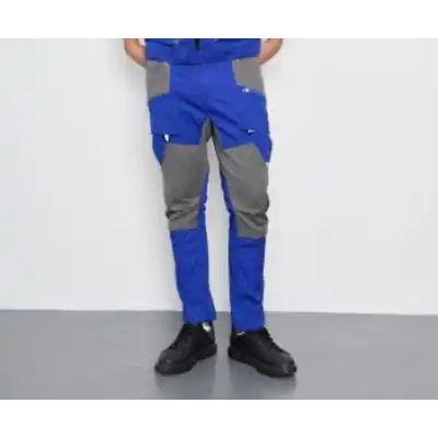 Orange Safety Sax Mavi Atina Harman Karışımı Pantolon