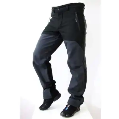 Orange Safety Softshell Siyah-Gri Pantolon