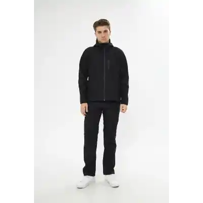 Orange Safety Softshell Siyah Mont Ceket