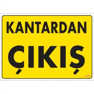 Pvc Levha Kantardan Çıkış 25*35 cm