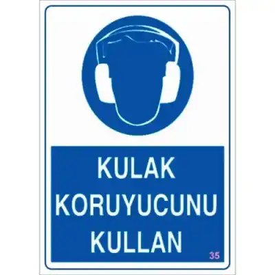 Pvc Levha Kulak Koruyucunu Kullan 25X35 Cm