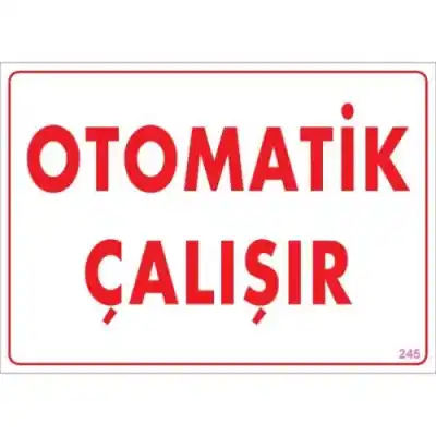 Pvc Levha Otomatik Çalışır 25X35 Cm