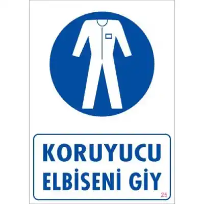 Pvc Levha Paraşüt Tipi Eminiyet Kemerini Tak 25X35 Cm