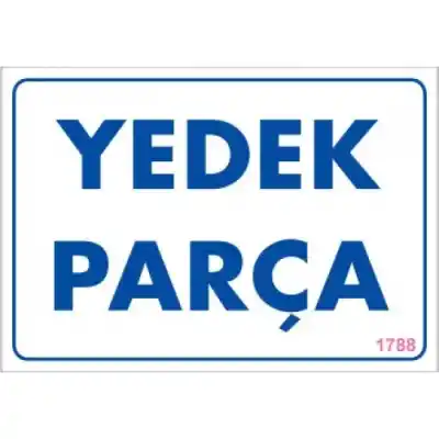 Pvc Levha Yedek Parça 17,5*25 cm