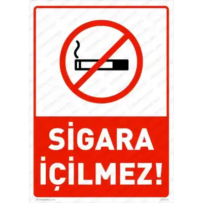 Sigara İçilmez Levhası