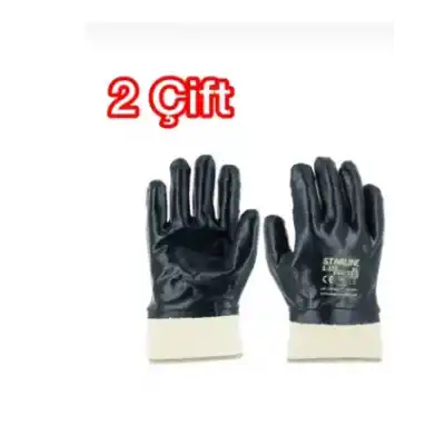 Starline E-370 Nitril Petrolcü Tip İş Eldiveni (2 Çift)