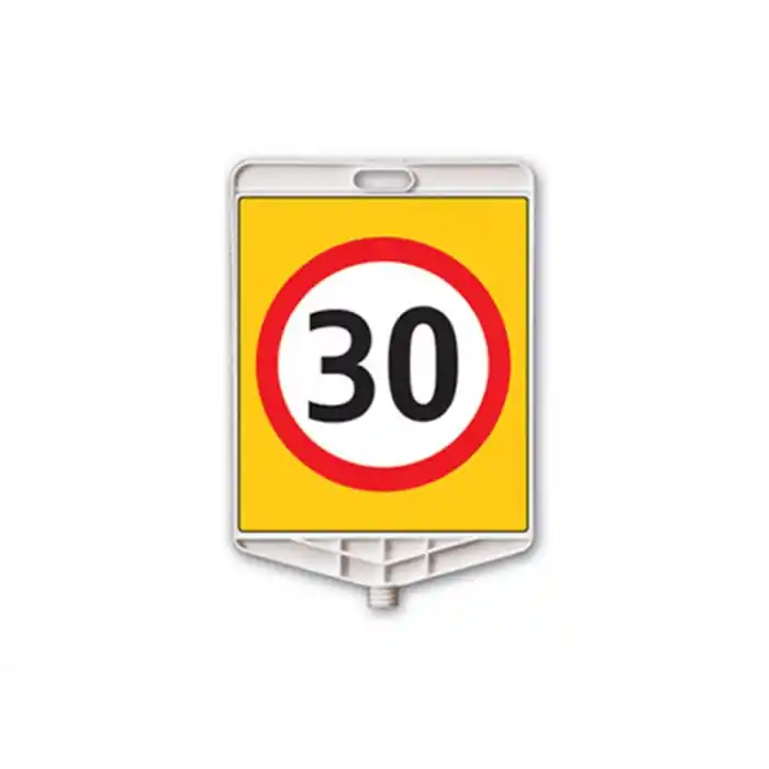 Azami Hız 30 km Dikdörtgen Levha