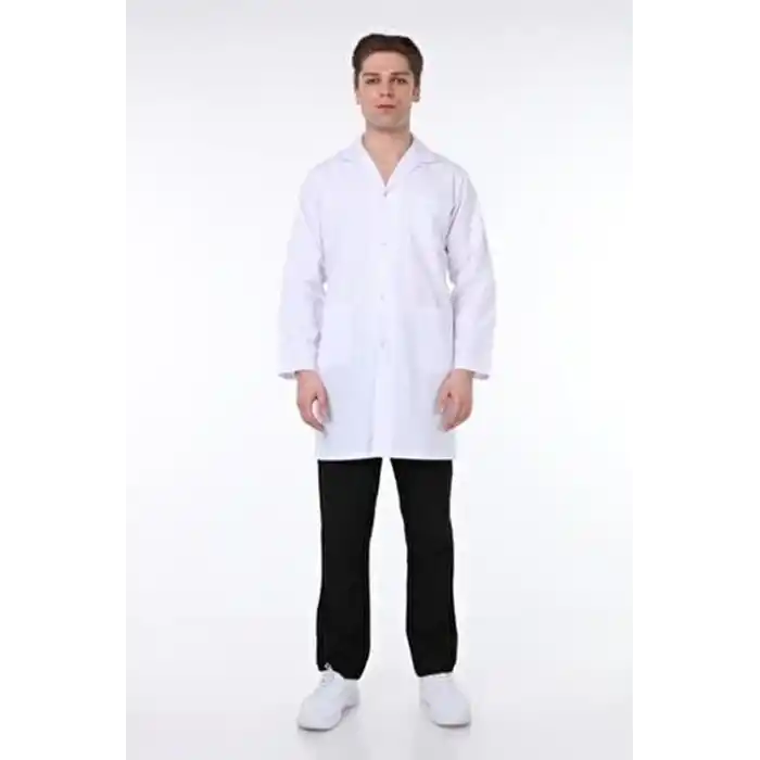 Bayan Beyaz Okul Önlüğü Alpaka