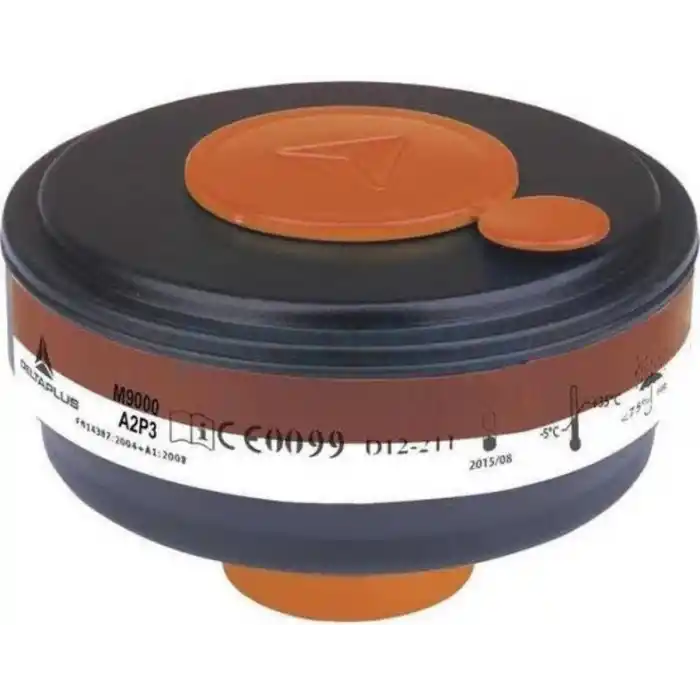 Delta Plus M9000 A2P3 4lü Yedek Gaz ve Toz Filtresi