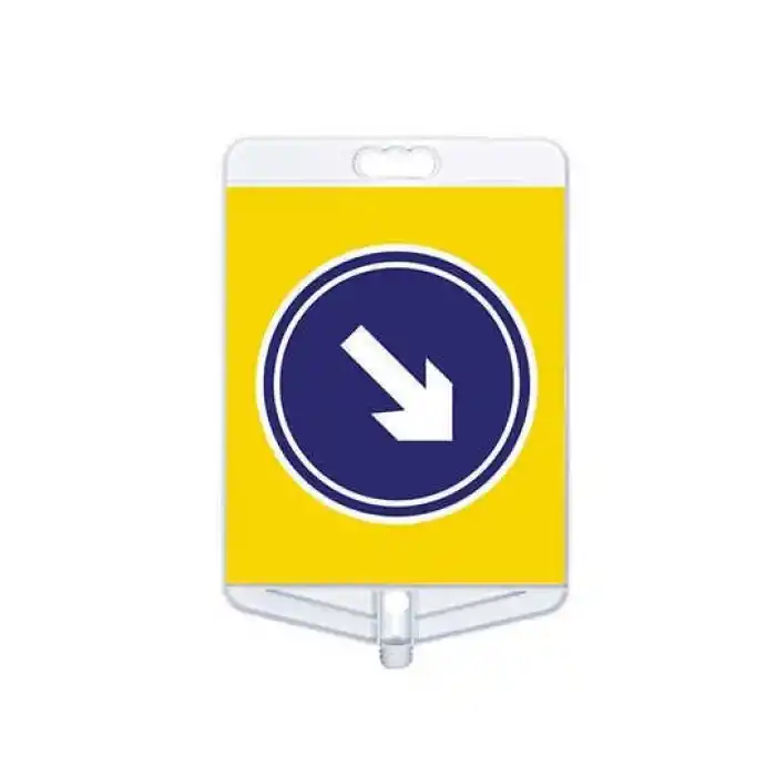 Dikdörtgen Sağdan Gidiniz Tabelası