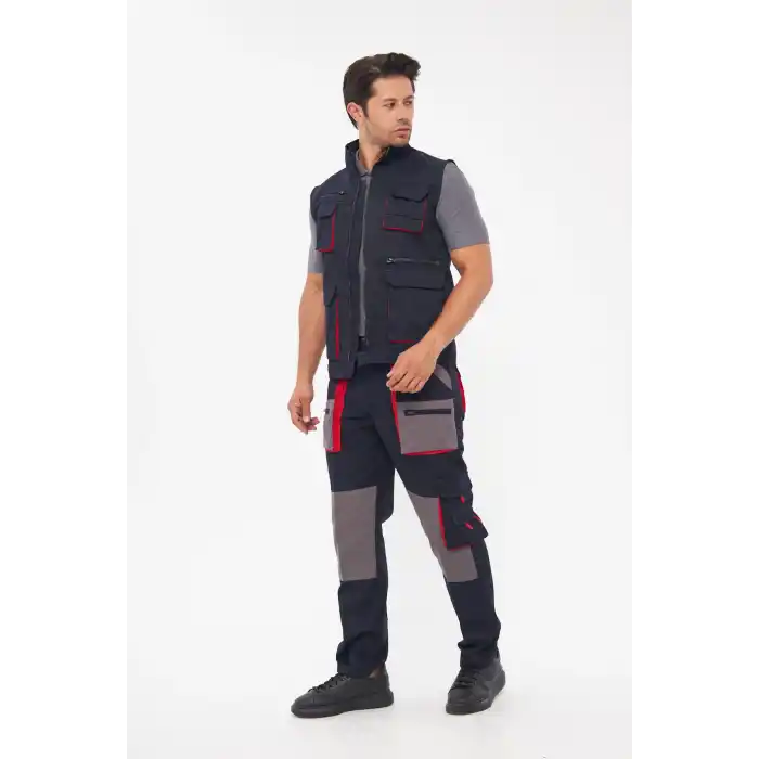 Harman Karışımı Takım Yelek+Pantolon