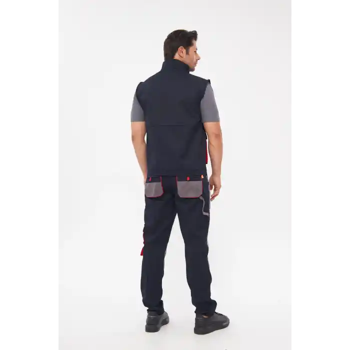 Harman Karışımı Takım Yelek+Pantolon