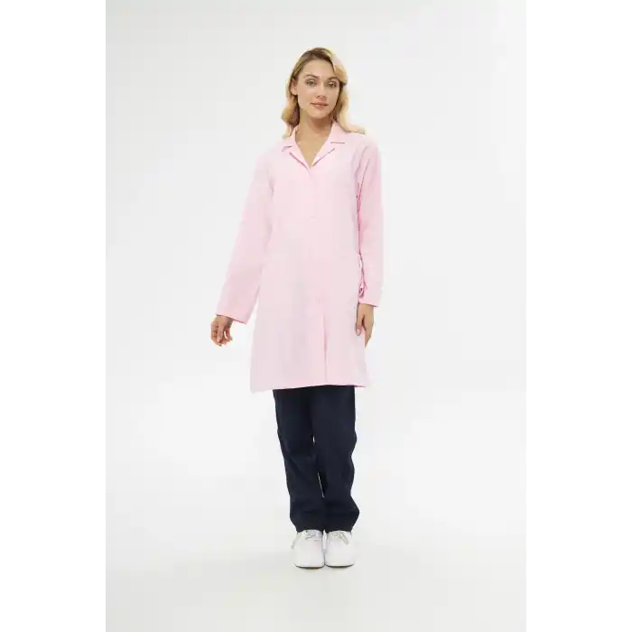 İş Önlüğü Bayan Alpaka Pembe