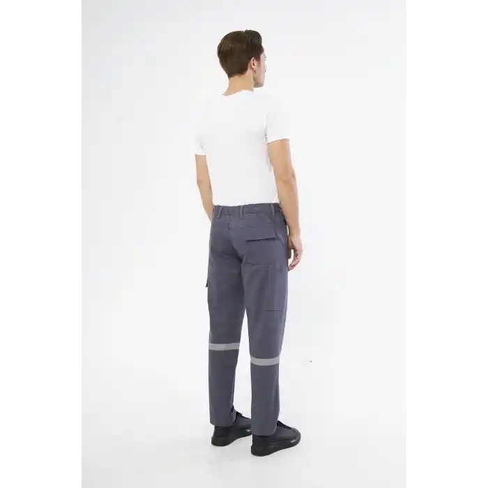 İş Pantolonu 7/7 Gabardin %100 Pamuk Kargo Cepli Kışlık